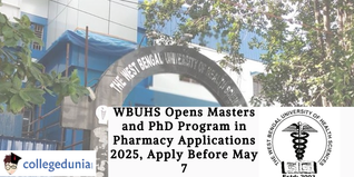 WBUHS Opens Masters and PhD Program in Pharmacy Applications 2025, Apply Before May 7